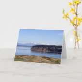 Olympisch gebergte uit de Blank van de Kamer Kaart (Gele Bloem)