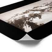 Olympisch gebergte WA Foto 1907 Poster (Hoek)