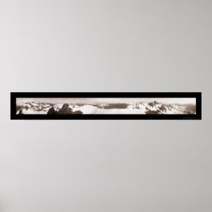 Olympisch gebergte WA Foto 1907 Poster