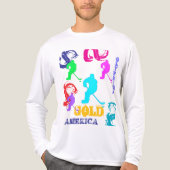 OLYMPISCH HOCKEY Tri-Blend SHIRT (Voorkant volledig)