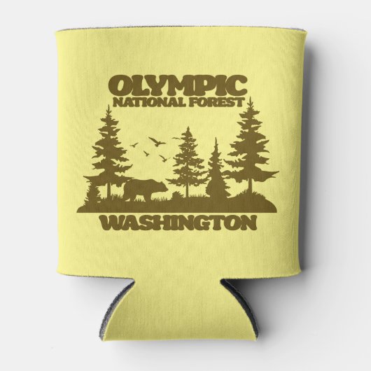 Olympisch Nationaal Bos Blikjeskoeler (Voorkant)