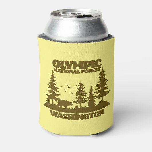 Olympisch Nationaal Bos Blikjeskoeler (Blikje Achterkant)