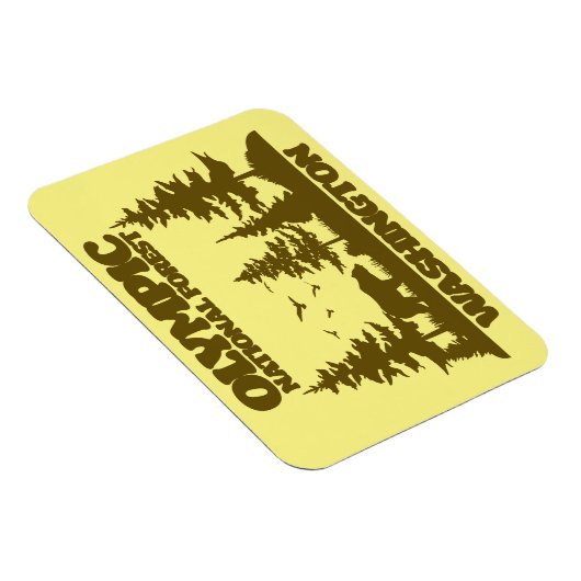 Olympisch Nationaal Bos Magneet (Rechterzijde)