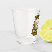 Olympisch Nationaal Bos Shot Glas (Links)