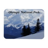 Olympisch Nationaal Park 3"x4" Magnet Magneet (Horizontaal)