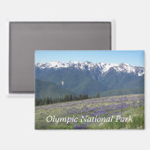 Olympisch Nationaal Park Bergen en Meadows Magneet (Voorkant / Achterkant)