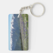 Olympisch Nationaal Park Bergen en Meadows Sleutelhanger (achterkant)