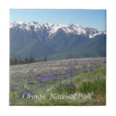 Olympisch Nationaal Park Bergen en Meadows Tegeltje (Voorkant)