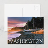Olympisch Nationaal Park | de staat Washington Briefkaart (Voorkant / Achterkant)