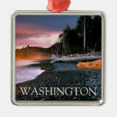 Olympisch Nationaal Park | de staat Washington Metalen Ornament (Voorkant)