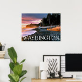 Olympisch Nationaal Park | de staat Washington Poster (Thuiskantoor)