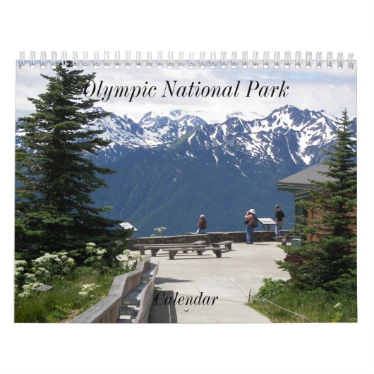 Olympisch Nationaal Park Fotografie Kalender (Hoes)