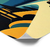 Olympisch Nationaal Park Hedendaagse Kunst Poster (Hoek)