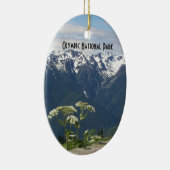 Olympisch Nationaal Park Landschapsvakantie Keramisch Ornament (Rechts)