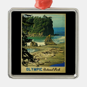 Olympisch Nationaal Park Metalen Ornament