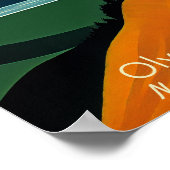 Olympisch Nationaal Park Minimalist Poster (Hoek)