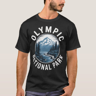 Olympisch Nationaal Park Natuur Buiten Wandelen Us T-shirt