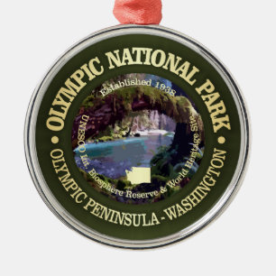 Olympisch Nationaal Park (NP2) Metalen Ornament