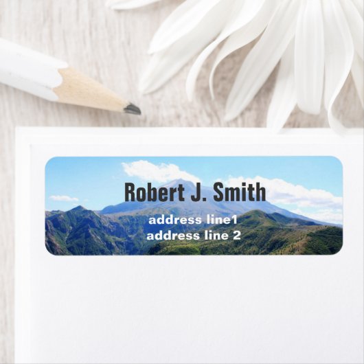 Olympisch Nationaal Park, Seattle, VS Etiket (Insitu)