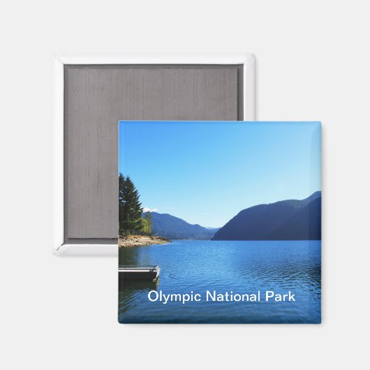 Olympisch Nationaal Park, Seattle, VS Magneet (Voorkant / Achterkant)