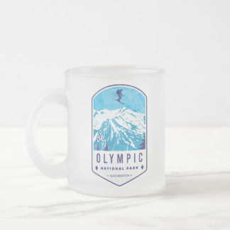 Olympisch Nationaal Park Ski Badge Matglas Koffiemok
