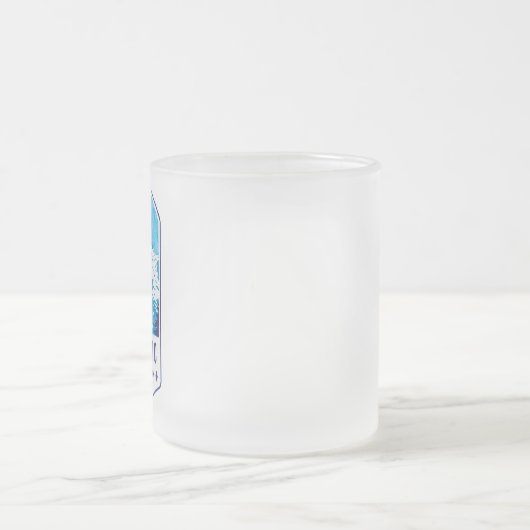 Olympisch Nationaal Park Ski Badge Matglas Koffiemok (Center)