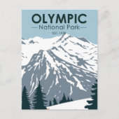  Olympisch Nationaal Park Washington Briefkaart (Voorkant)