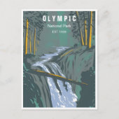 Olympisch Nationaal Park Washington Briefkaart (Voorkant)