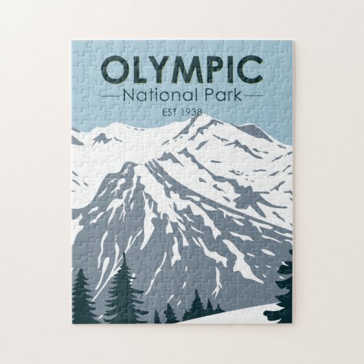 Olympisch Nationaal Park Washington Legpuzzel (Verticaal)