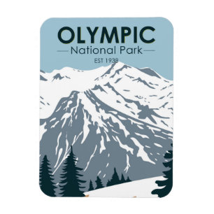  Olympisch Nationaal Park Washington Magneet