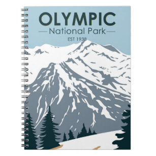  Olympisch Nationaal Park Washington Notitieboek