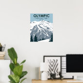 Olympisch Nationaal Park Washington Poster (Thuiskantoor)