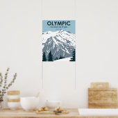 Olympisch Nationaal Park Washington Poster (Keuken)