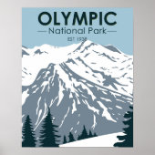  Olympisch Nationaal Park Washington Poster (Voorkant)