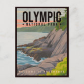 Olympisch Nationaal Park Washington  Souvenir Briefkaart (Voorkant)
