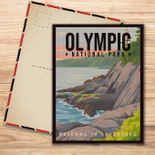 Olympisch Nationaal Park Washington  Souvenir Briefkaart