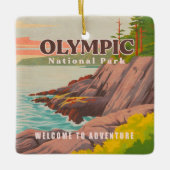 Olympisch Nationaal Park Washington  Souvenir Keramisch Ornament (Voorkant)