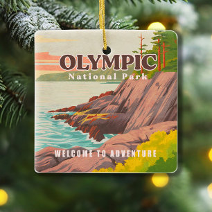 Olympisch Nationaal Park Washington  Souvenir Keramisch Ornament