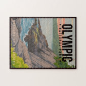 Olympisch Nationaal Park Washington Souvenir Legpuzzel (Horizontaal)