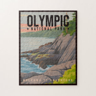 Olympisch Nationaal Park Washington Souvenir Legpuzzel