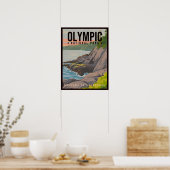 Olympisch Nationaal Park Washington  Souvenir Poster (Keuken)