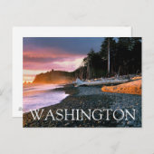 Olympisch Nationaal Park | Washington State Dank u Briefkaart (Voorkant / Achterkant)