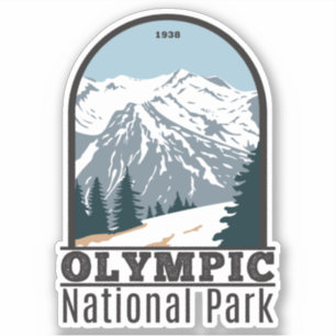 Olympisch Nationaal Park Washington Sticker