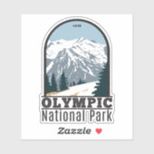  Olympisch Nationaal Park Washington Sticker (Vel)