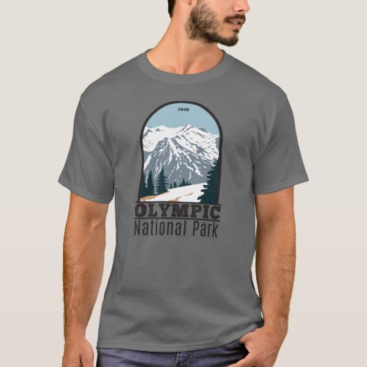  Olympisch Nationaal Park Washington T-shirt (Voorkant)