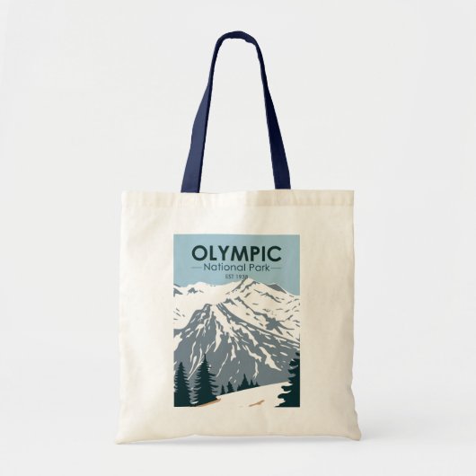  Olympisch Nationaal Park Washington Tote Bag (Voorkant)