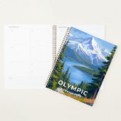 Olympisch Nationaal Park | Washington Travel Art Planner (Display)