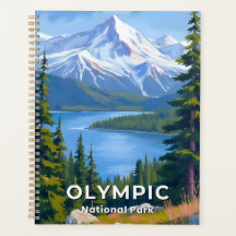 Olympisch Nationaal Park | Washington Travel Art
