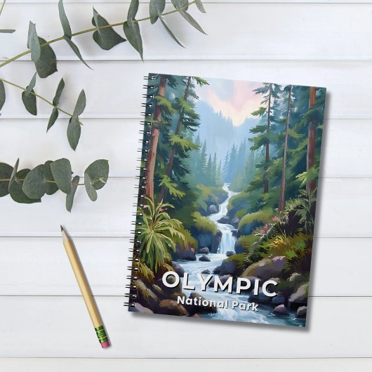 Olympisch Nationaal Park | Washington Travel Notitieboek