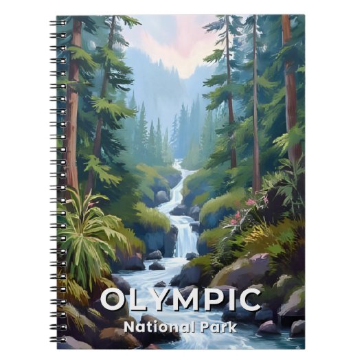 Olympisch Nationaal Park | Washington Travel Notitieboek (Voorkant)